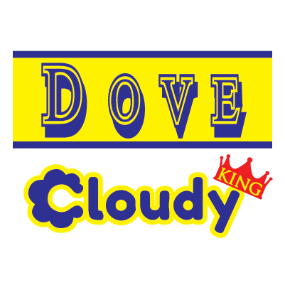 Dove Cloudy DG 2P 2B 1- Side Embossed Blanket HBK